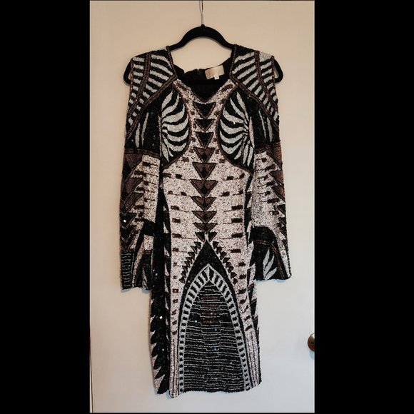 Lara Design Stunning Formal Sequin Midi Dress - BNWT Size 12 - Picture 5 of 9